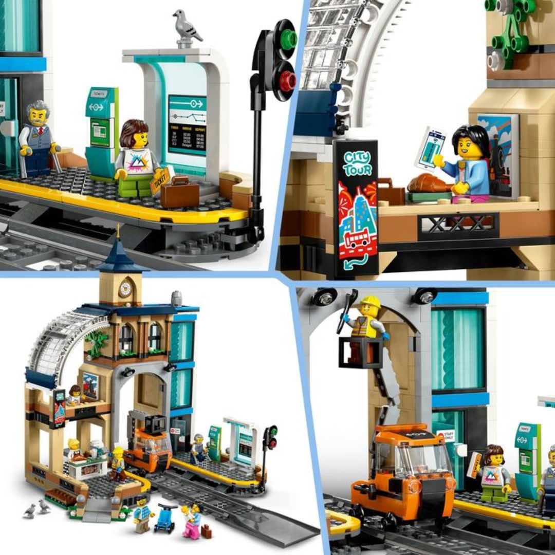 Lego City Central Train Station