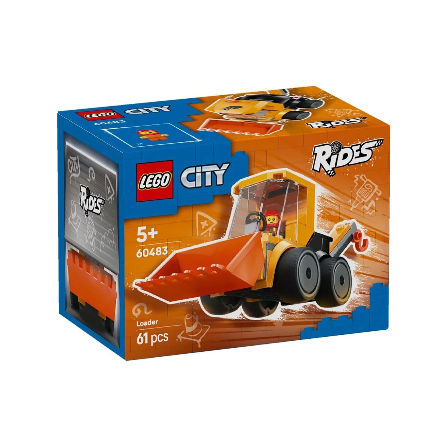 Lego City Rides Loaders - 61 Pcs