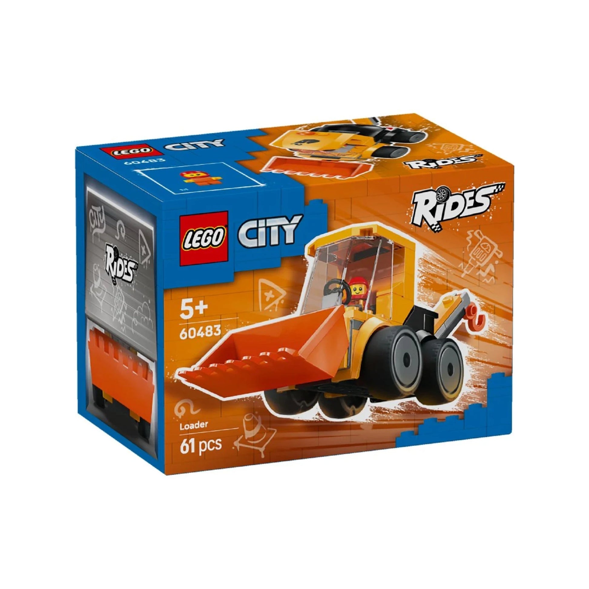 Lego City Rides Loaders - 61 Pcs