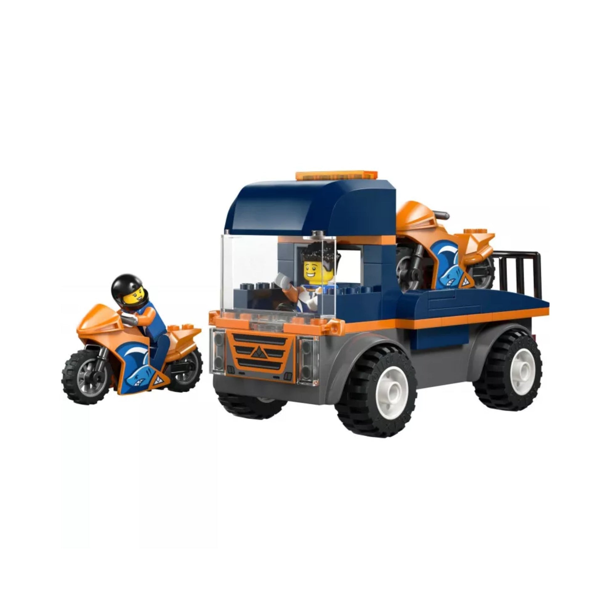 Lego City Motorcycle Transporter - 88 Pcs