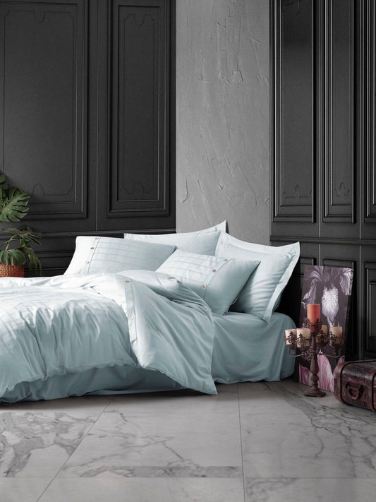 DOUBLE size Lux Series  Duvet Cover Set 6 pcs Perla