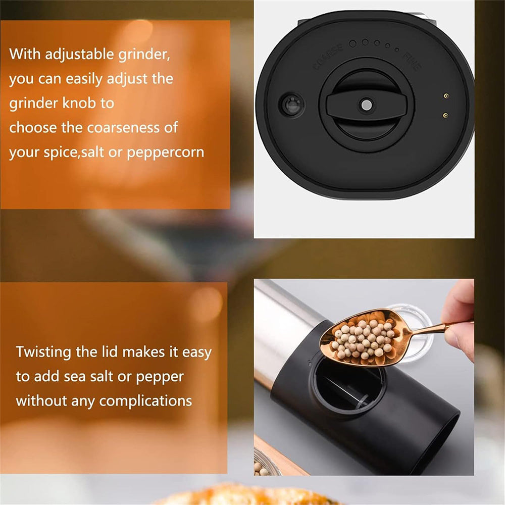 KLT Rechargeable Double Electric Grinder Set KYMQ-17C