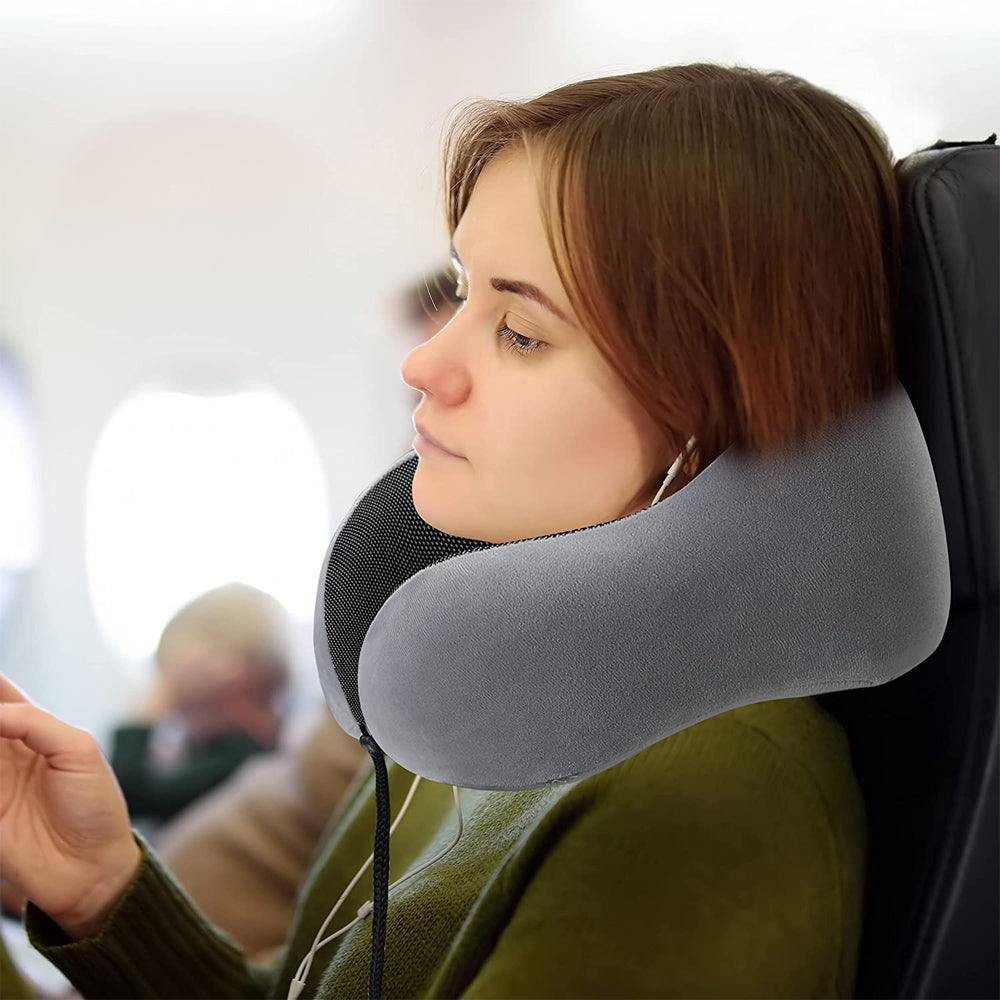 U-Shaped Memory Foam Neck Pillow