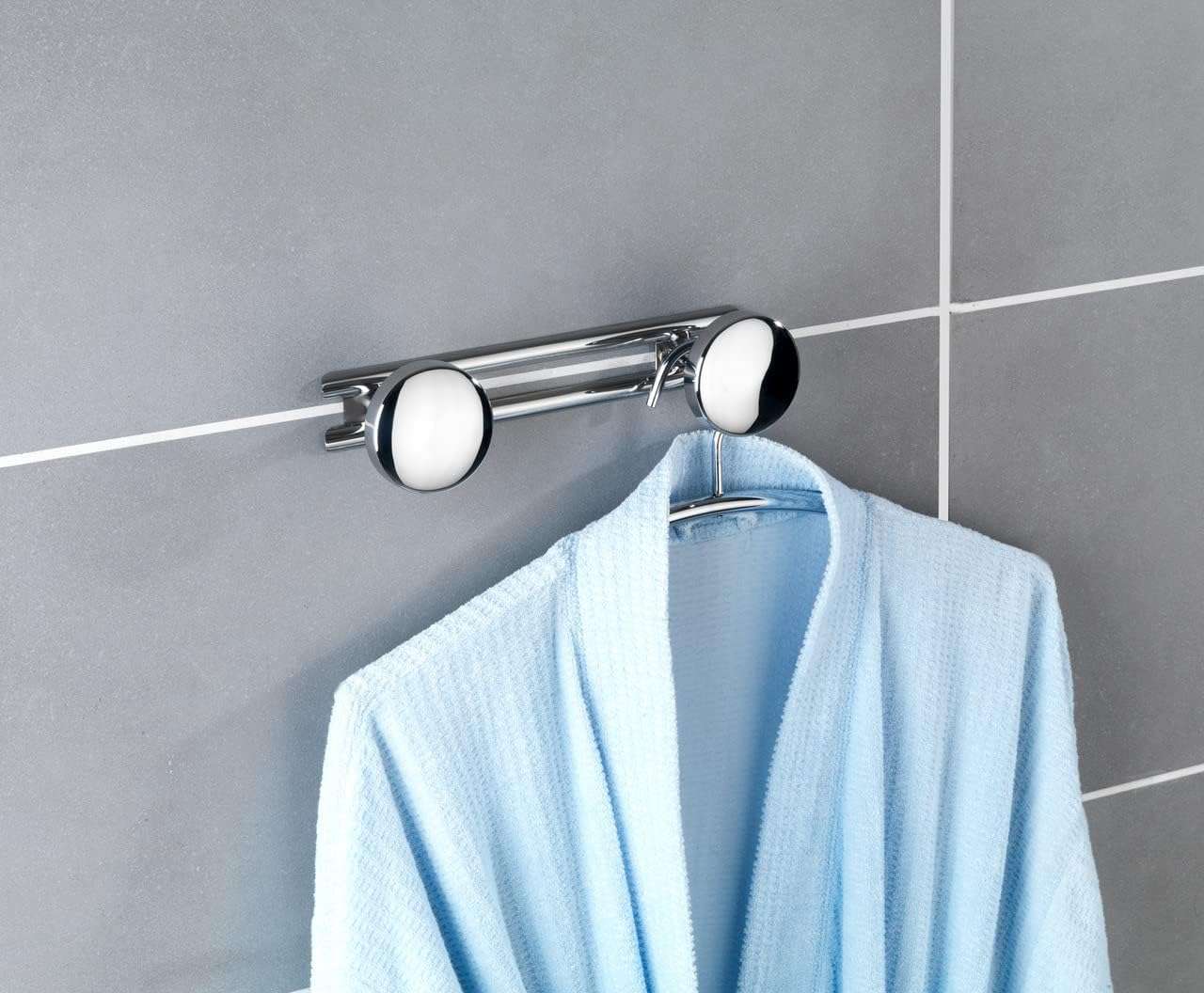 Stainless Steel 2 Wall Hooks by Wenko