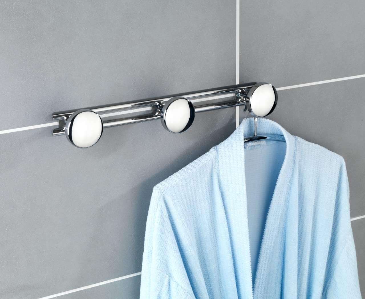 Stainless Steel 3 Wall Hooks by Wenko