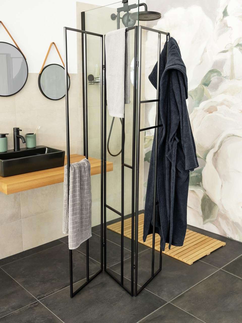 Shanti Steel Storage Grid by Wenko