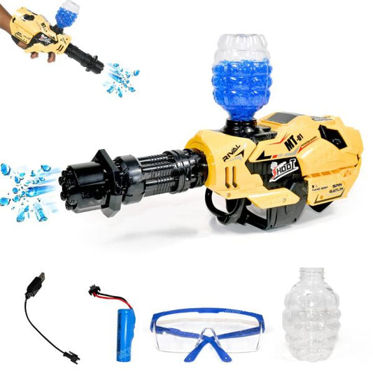 Electric Mechanical Gatling Small Water Balls Shooter with Small Balls