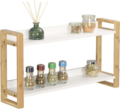 Finja Bamboo Wall Shelf by Wenko