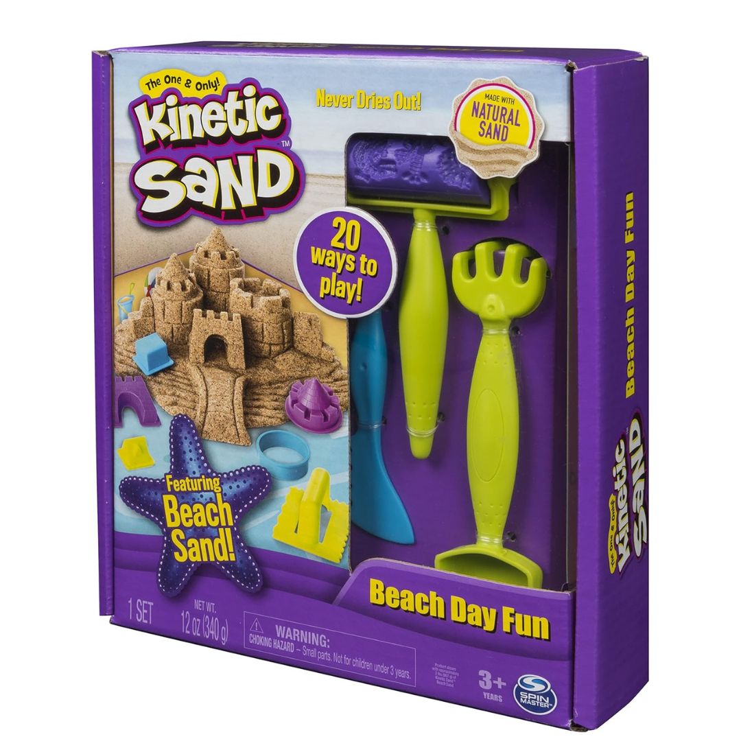 Kinetic Sand Fun Playset with Castle Molds