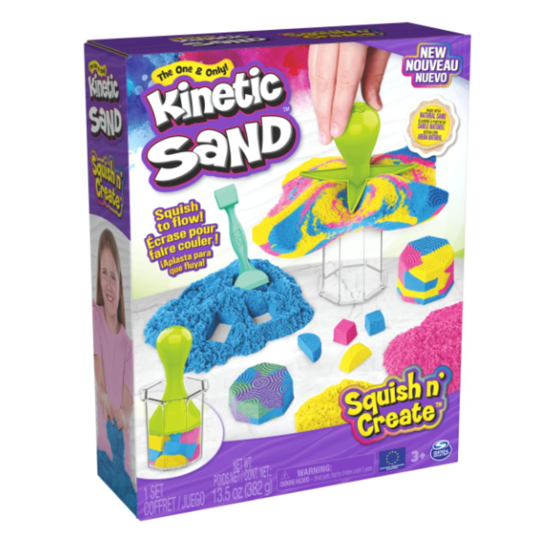 Kinetic Sand Squish N Create Playset