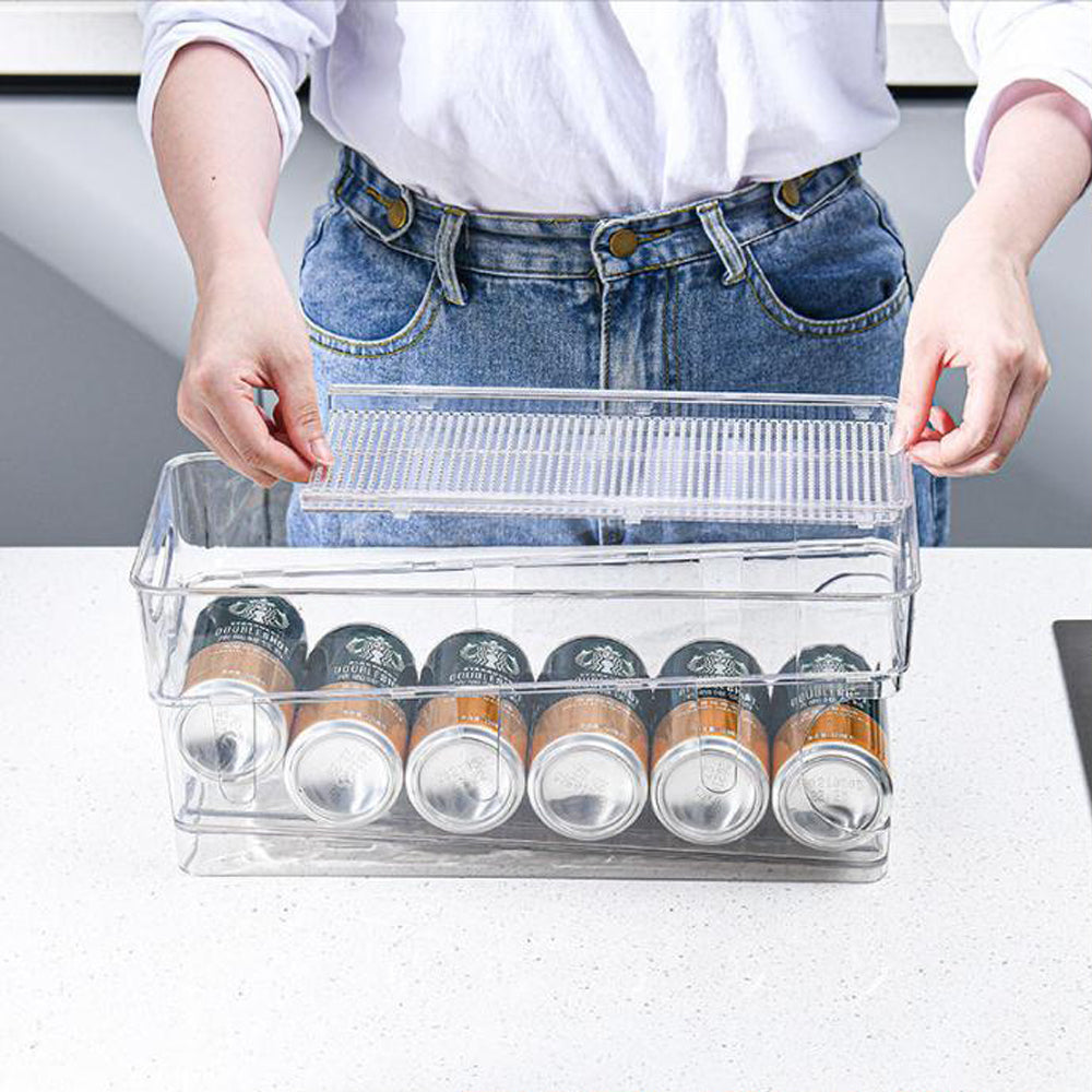 10 Cans Storage Rack
