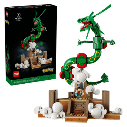 LEGO Pokémon - Rayquaza Collectible Building Set for Adult Fans - 72168