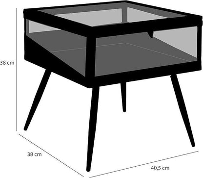 Kuno Decorations Glenn Side table/showcase-display table- H. 38 cm