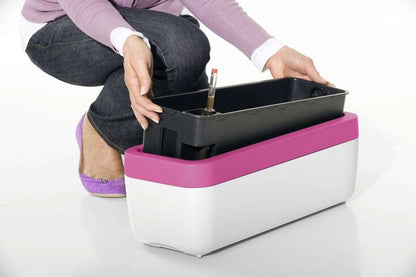 Emsa 506734 flower Pot-  MyBox, Pink- 75 cm – Made in Germany