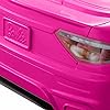 Barbie Toy Car, Bright Pink 2-Seater Convertible