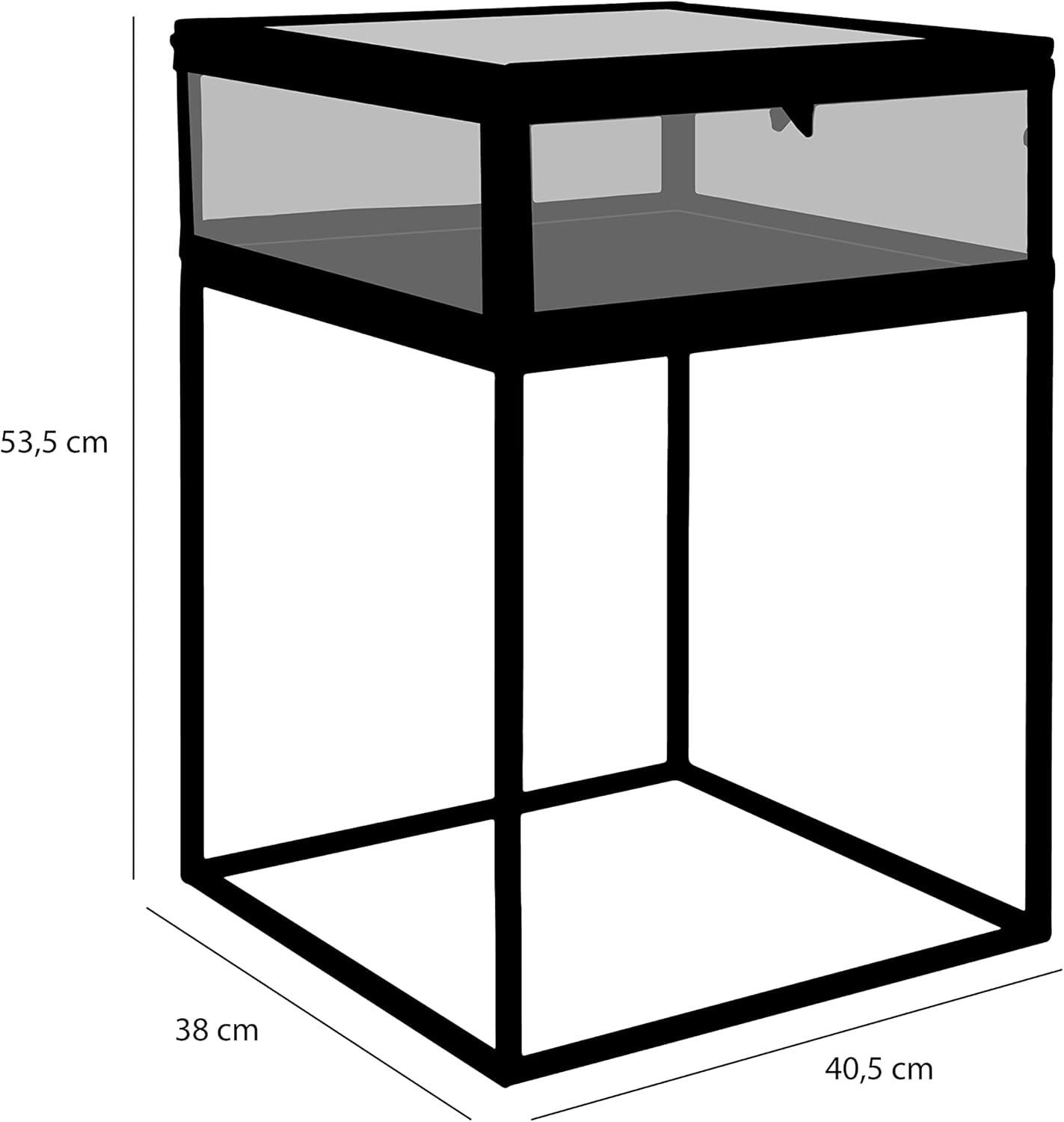 Kuno Decorations Side table/Showcase display-Table