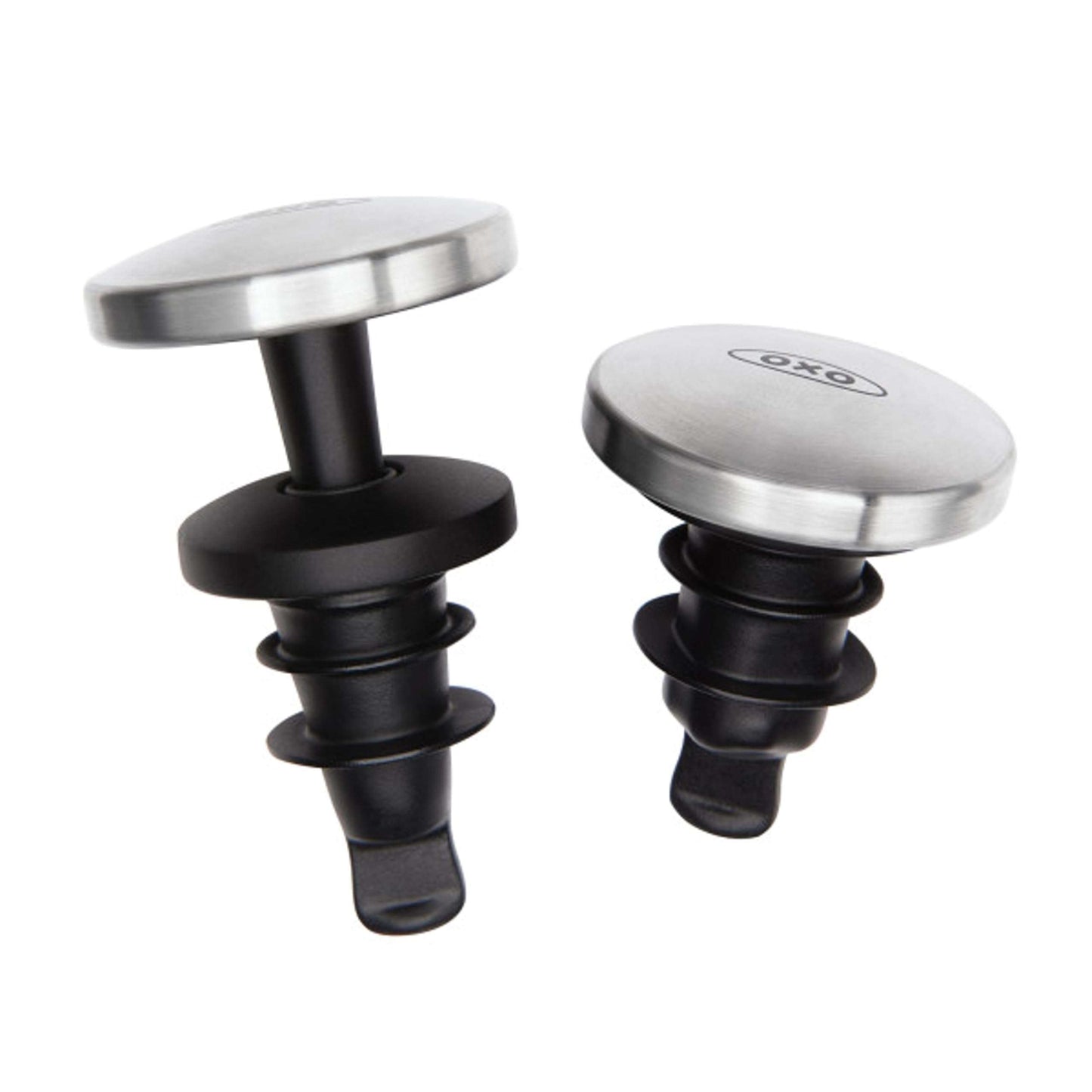Steel Expanding Wine Stoppers, 2 Count by OXO