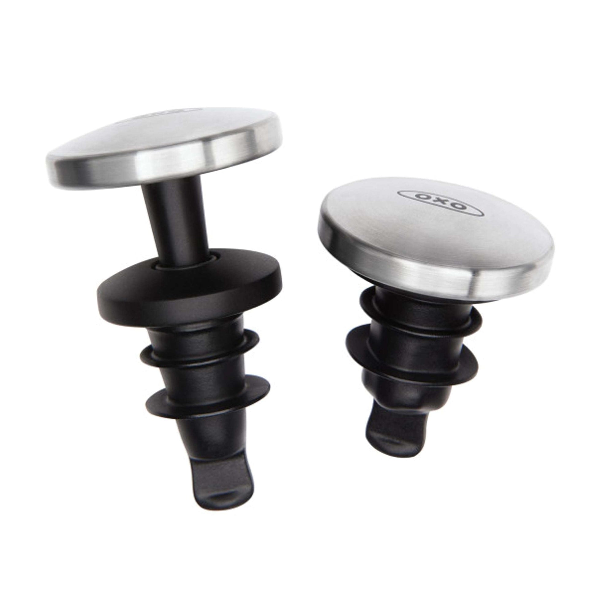 Steel Expanding Wine Stoppers, 2 Count by OXO