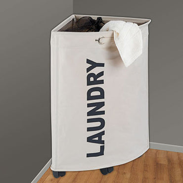 Wenko Laundry bin ‘tresco” beige