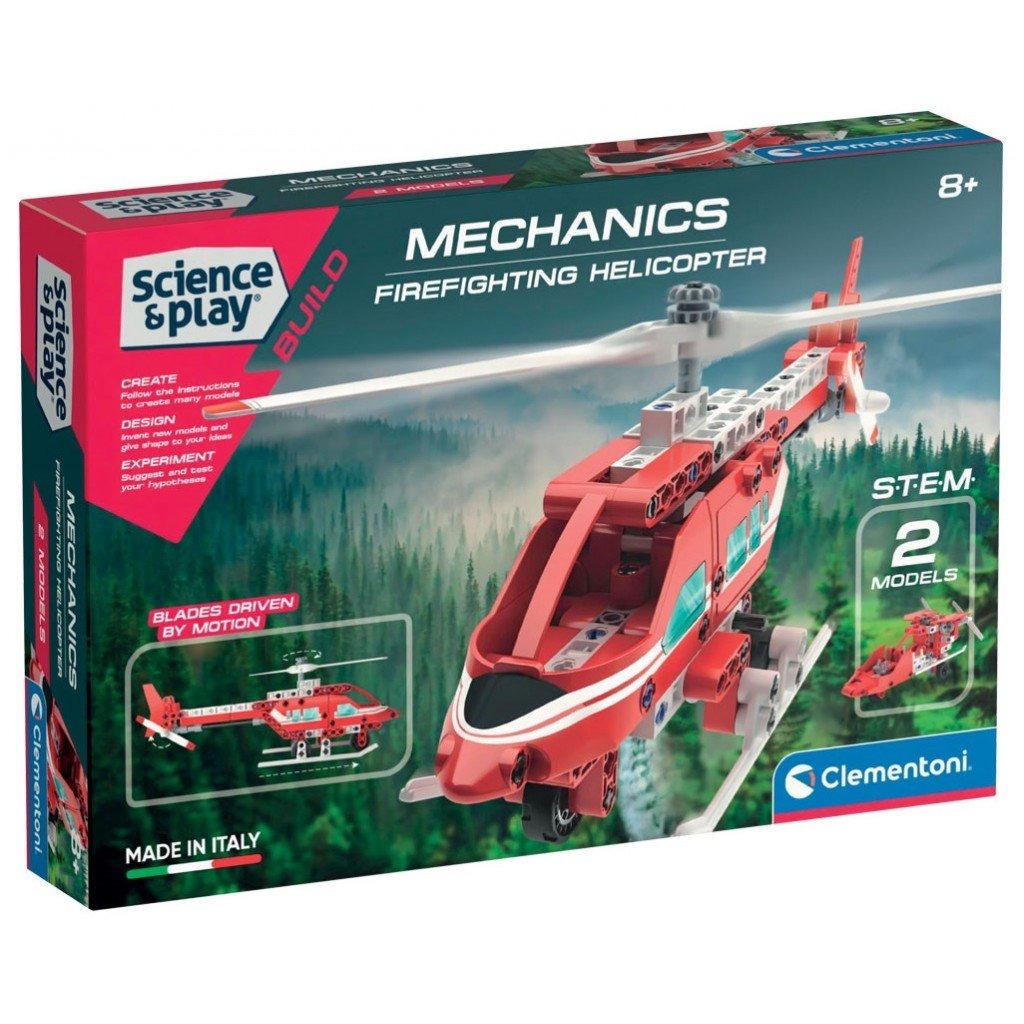 Clementoni Mechanics Firefighting Helicopter (75075)