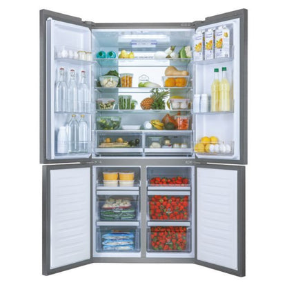 Haier HTF-610DM7 Four Doors Refrigerator Stainless Steel 716L