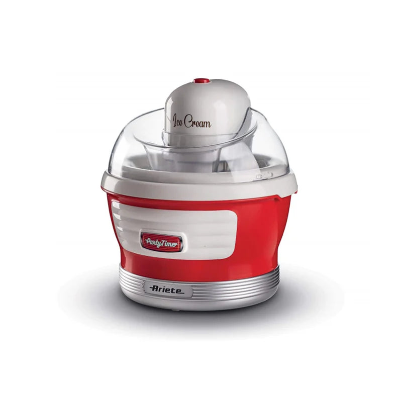 Ariete 643/00 Ice Cream Maker Red, 12W