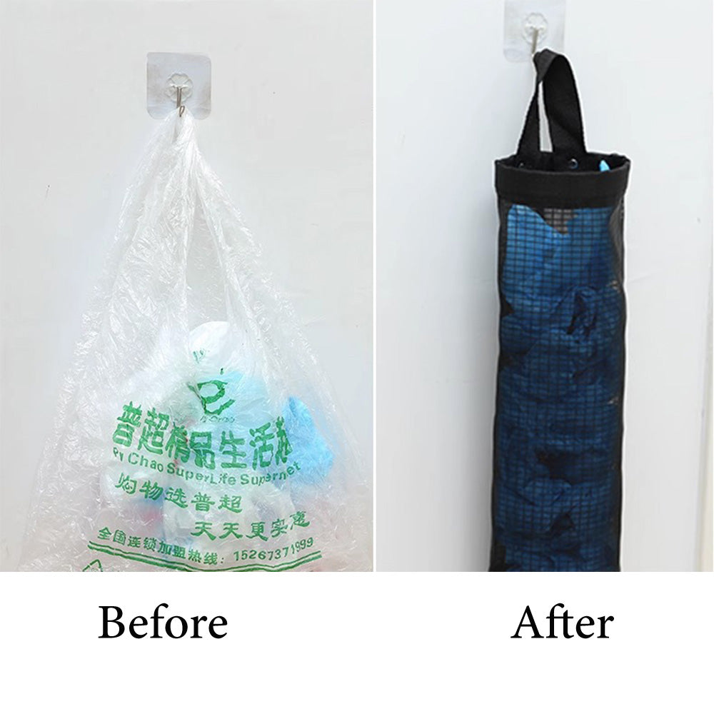 Wall Mount Mesh Plastic Bags Dispenser