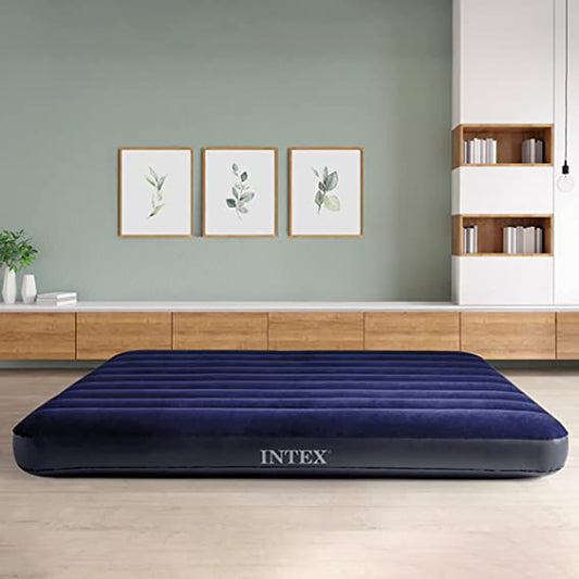 Intex Dura-Beam Classic Downy Airbed 137*191*25Cm(64762)