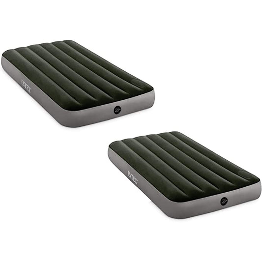 Intex Dura-Beam Downy Airbed W/ Foot Bip 152*203*25Cm S20