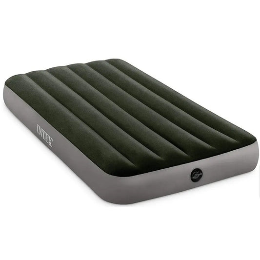 Intex Dura-Beam Prestige Airbed W/ Battery Pump 137*191*25Cm (64778)