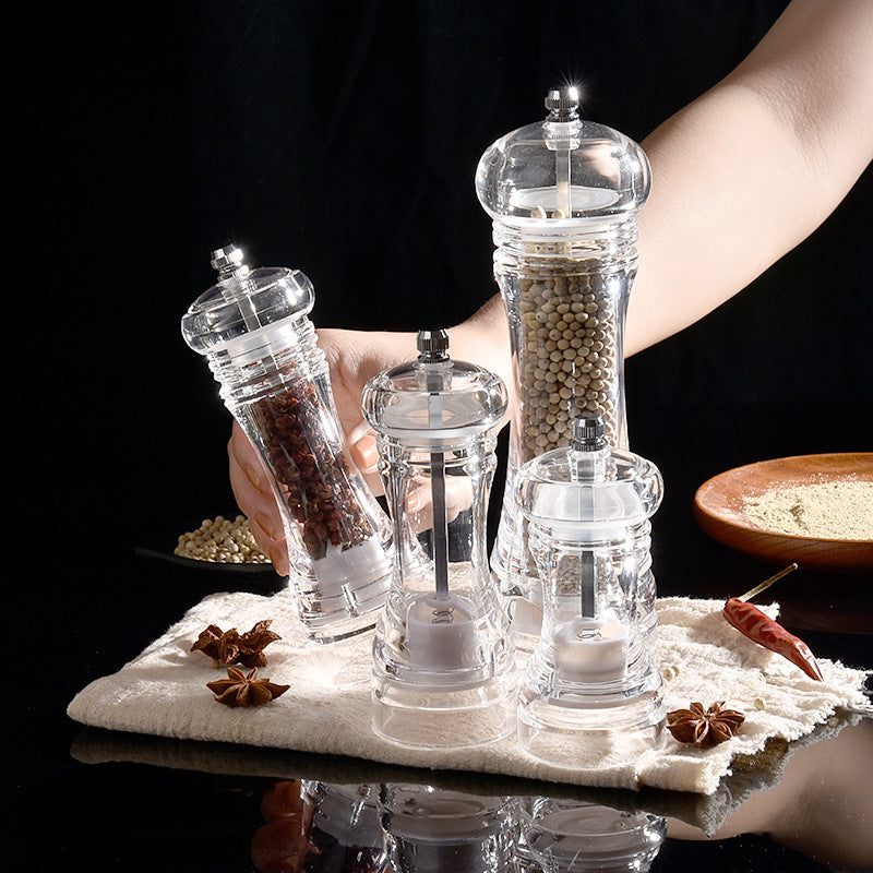Acrylic Salt and Pepper Grinder Mill