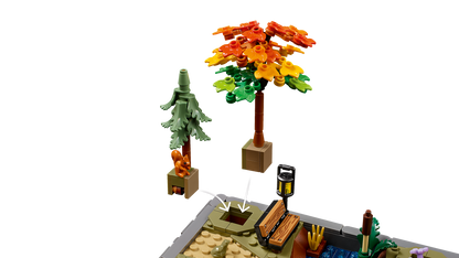 Autumn Cottage Garden