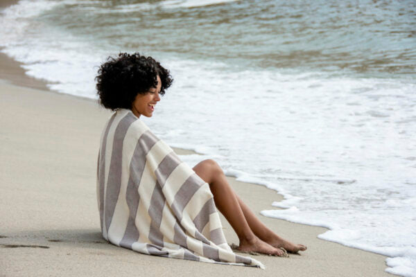 WAVE TERRYBEACH TOWEL IN STRIPE