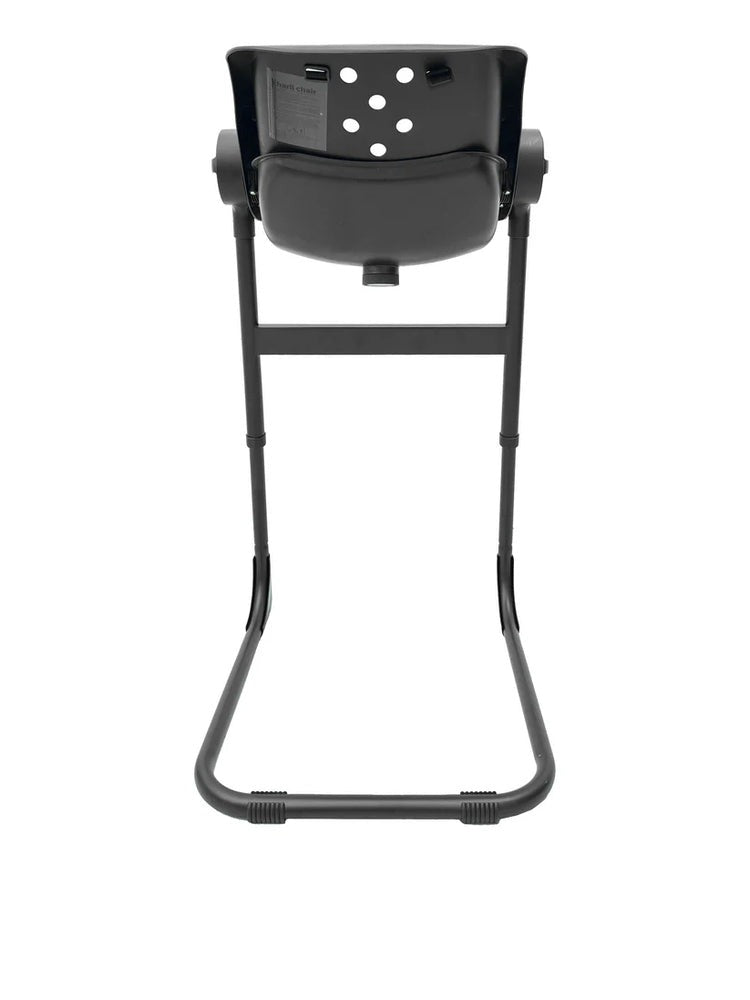 CharliChair 2-in-1 Baby Bath Chair - Black With Cushion