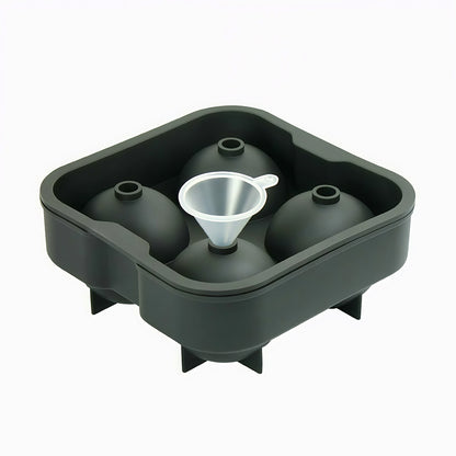 Ice Balls Maker – Round Sphere Silicone Mold