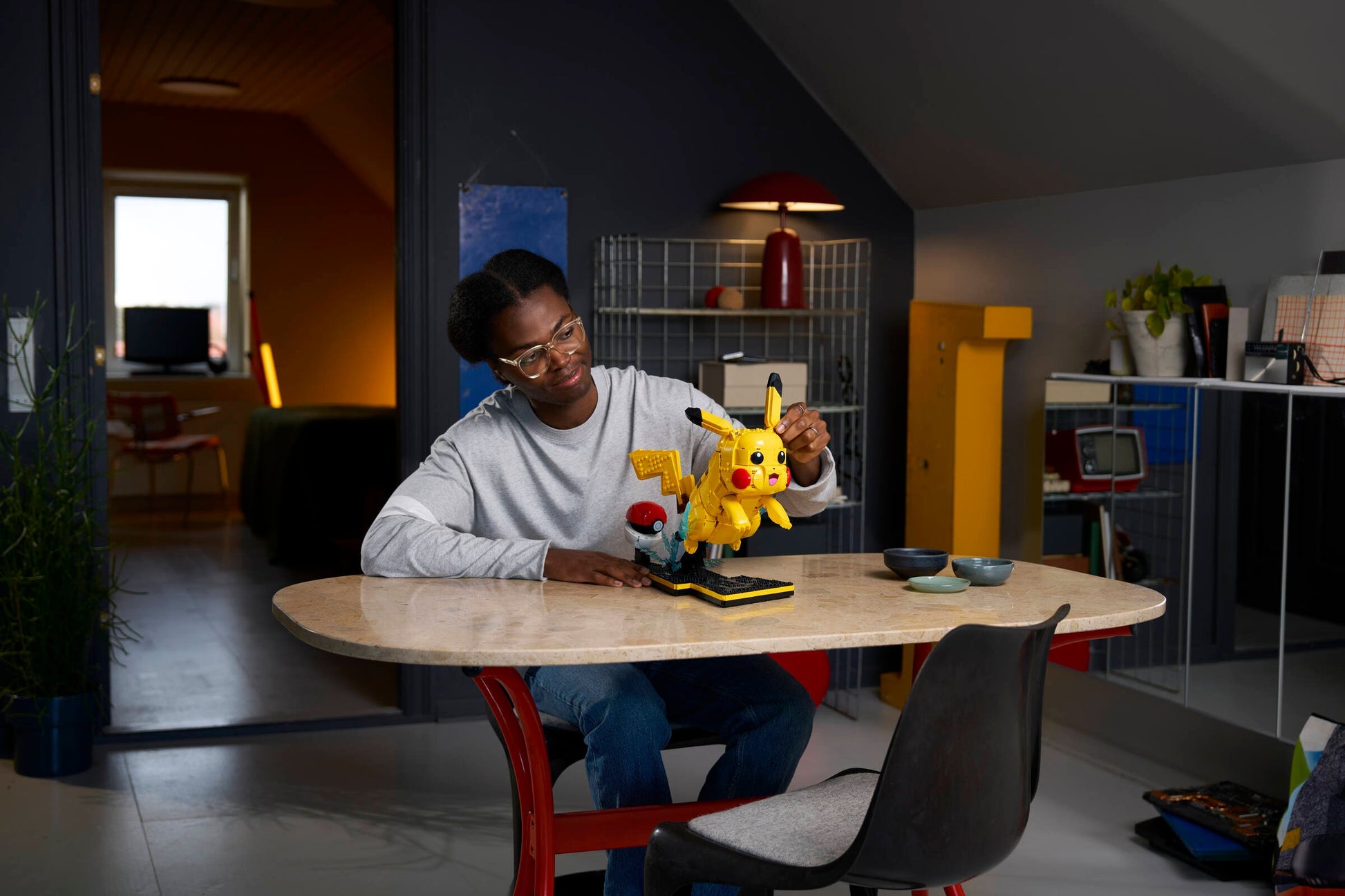 Pikachu and Poké Ball