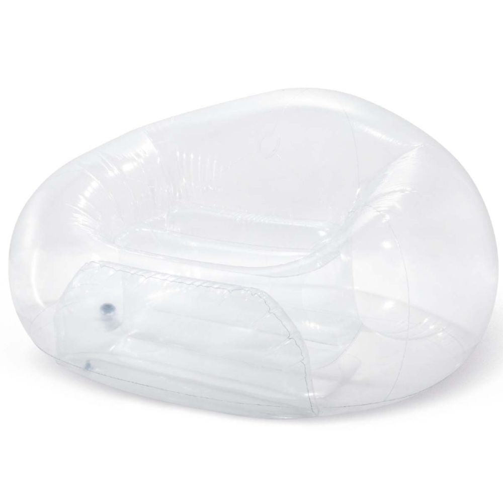 Intex Transparent Pink Beanless Bag Chair (66500)