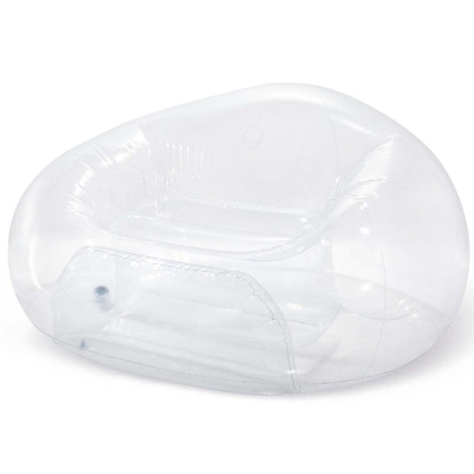 Intex Transparent Pink Beanless Bag Chair (66500)