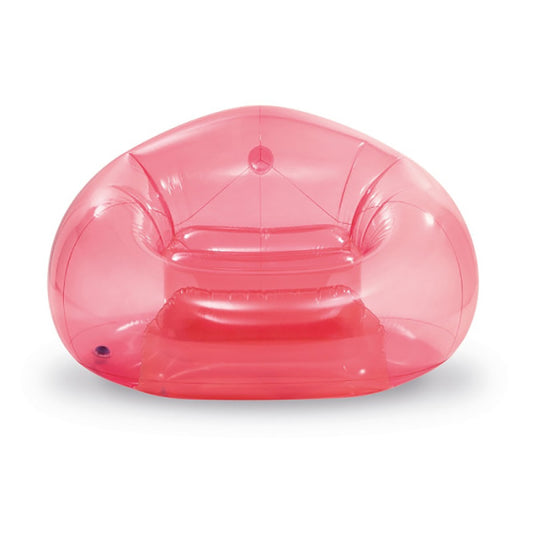 Intex Transparent Pink Beanless Bag Chair (66501)