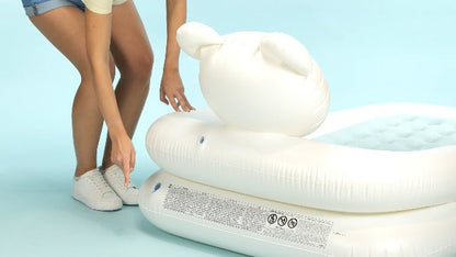 Inflatable Bear Travel Bed