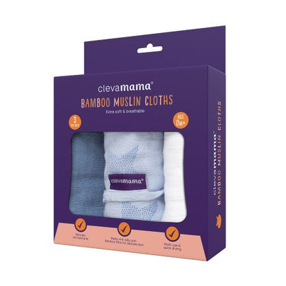 Clevamama Bamboo Muslin Cloths Multi-Purpose
