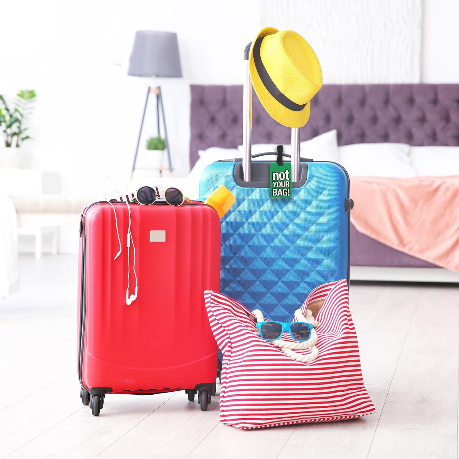 Not Your Bag Luggage Tag Suitcase ID Holder