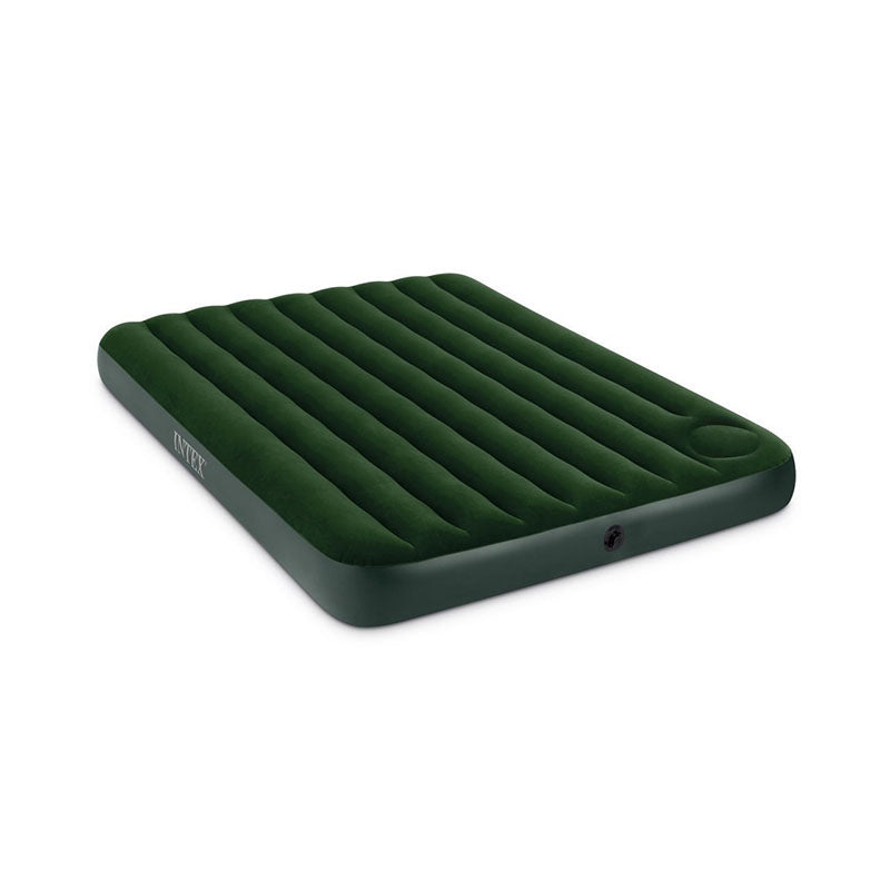 Intex Queen Downy Airbed W/ Foot Bip 1.52X2.03X22Cm S18