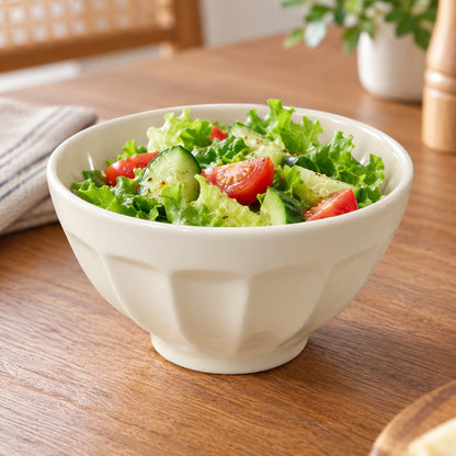 Alpine Lodge Ceramic Bowl – Small – 3 Colour -Red / Grey / Ivory - 12 cm