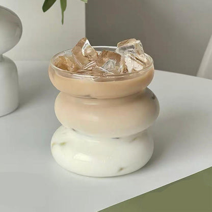 Matcha Latte Heat Resistant Clear Glass Tea Cup – 430ml