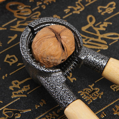 Walnut Cracker Zinc Die-Cast Champagne