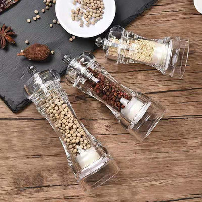 Acrylic Salt and Pepper Grinder Mill