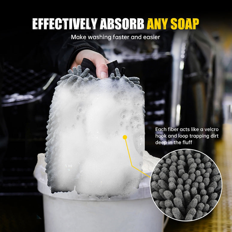 Danny Home Microfibre  Wash Mitt 18x25cm