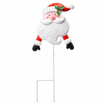 Christmas Santa Decorative Garden Stake