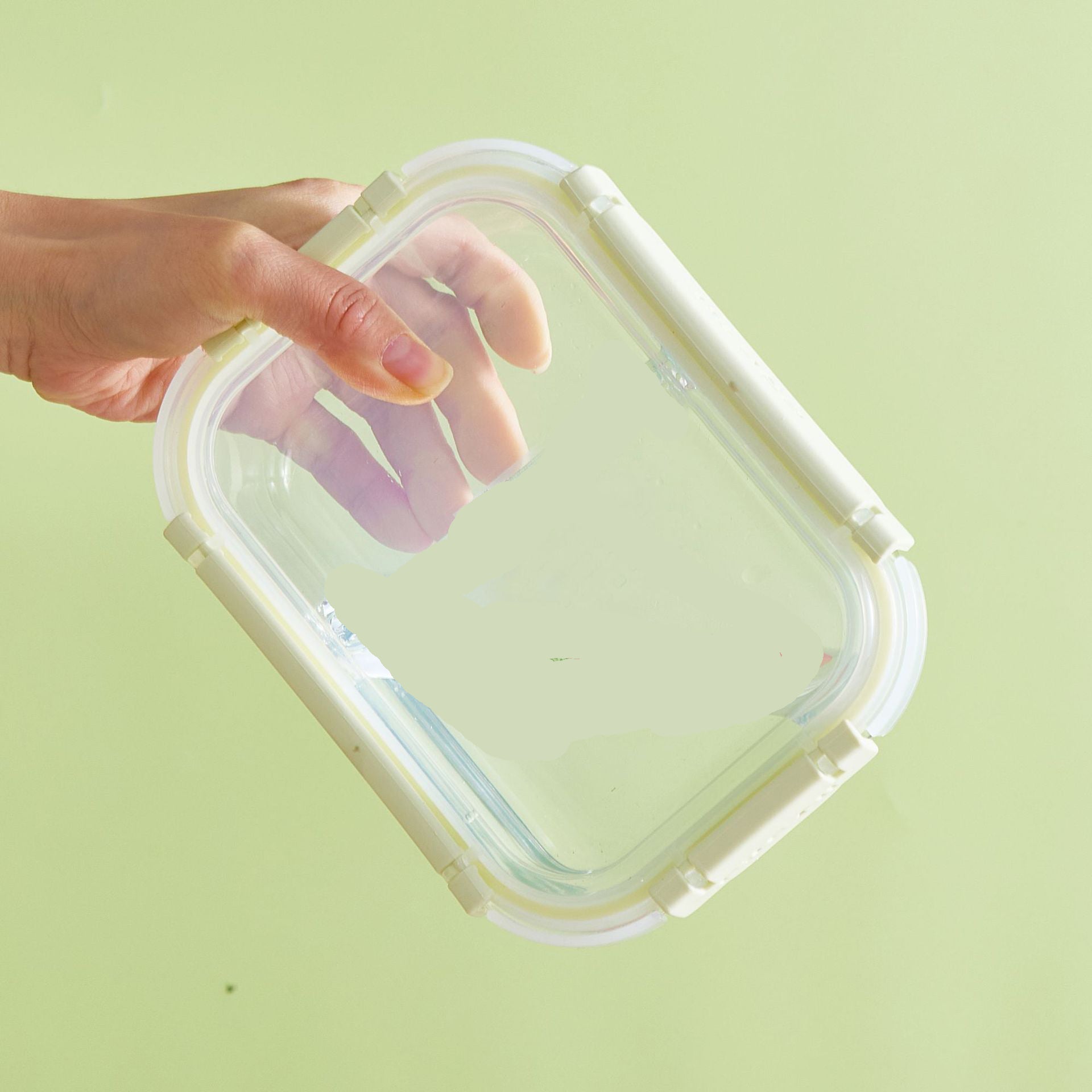 Oven & Microwave Glass Food Storage With Smart Lock Lids 650ml